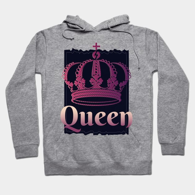 Queen Hoodie by madeinchorley